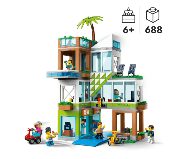 LEGO City 60365 Apartamentowiec - 1144441 - zdjęcie 2